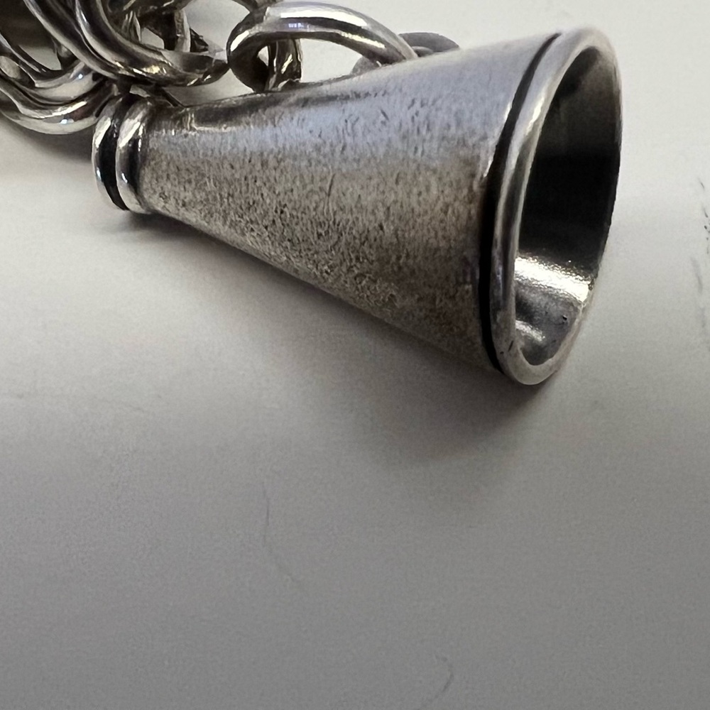 James Avery Silver Charm- Megaphone